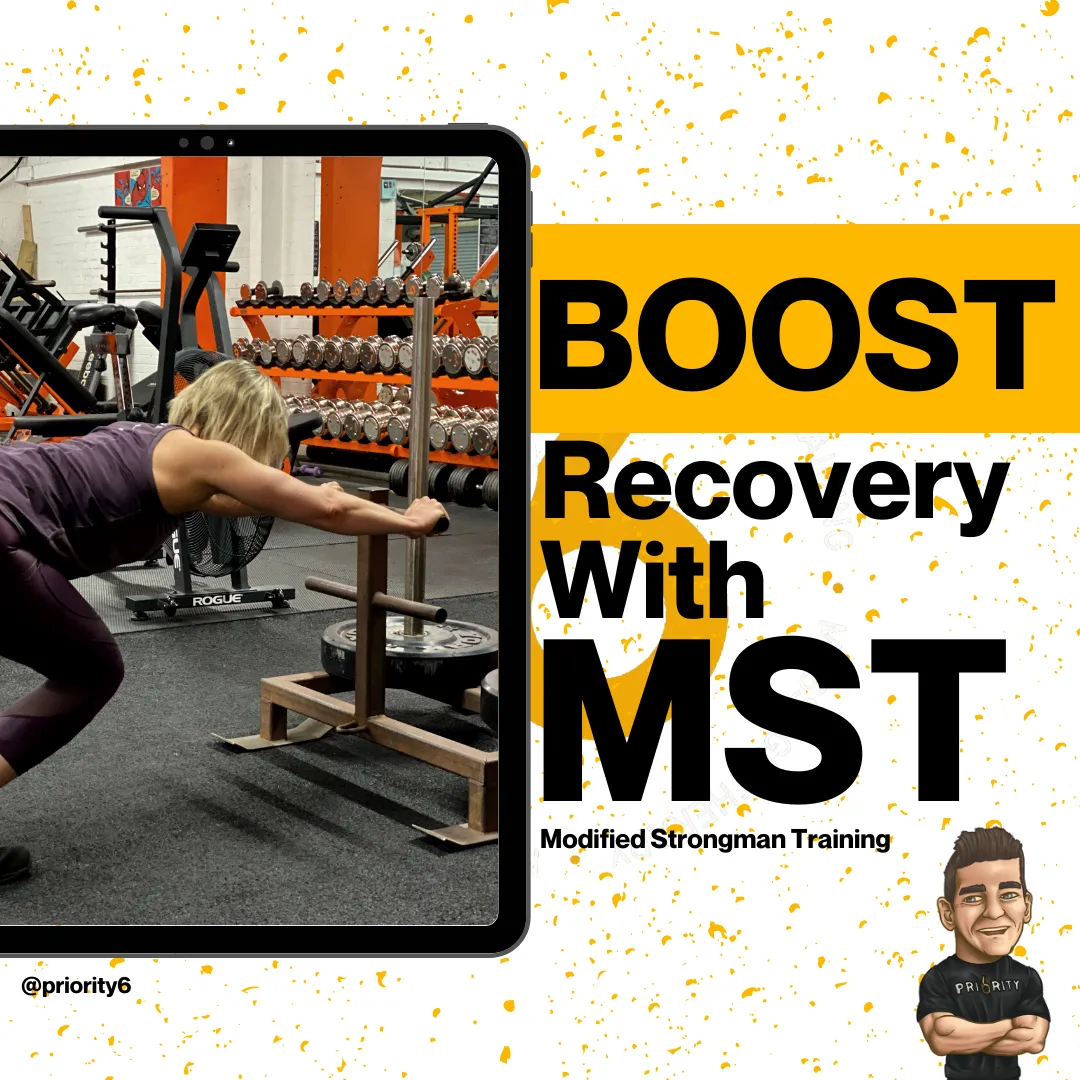 BE A STRONGER AND BOOST RECOVERY WITH STRONGMAN TRAINING…