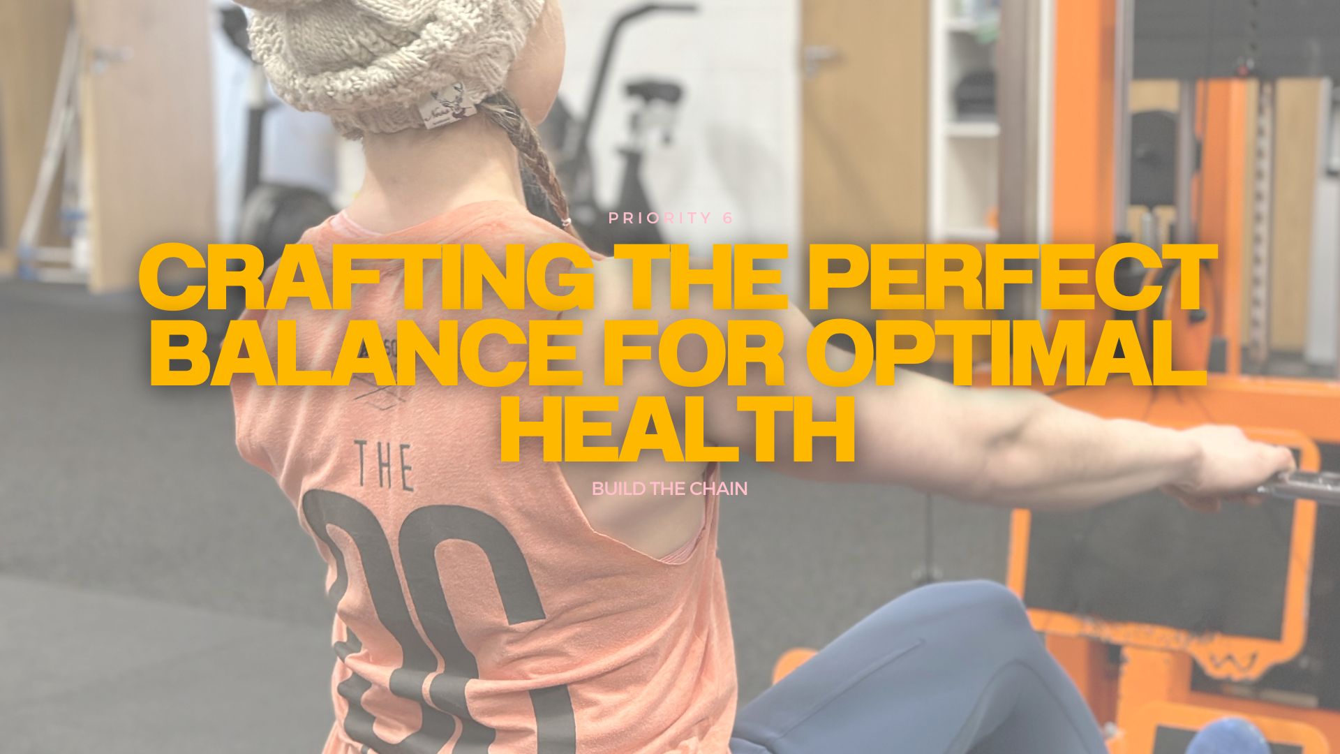 Nutrition and Exercise: Crafting the Perfect Balance for Optimal Health